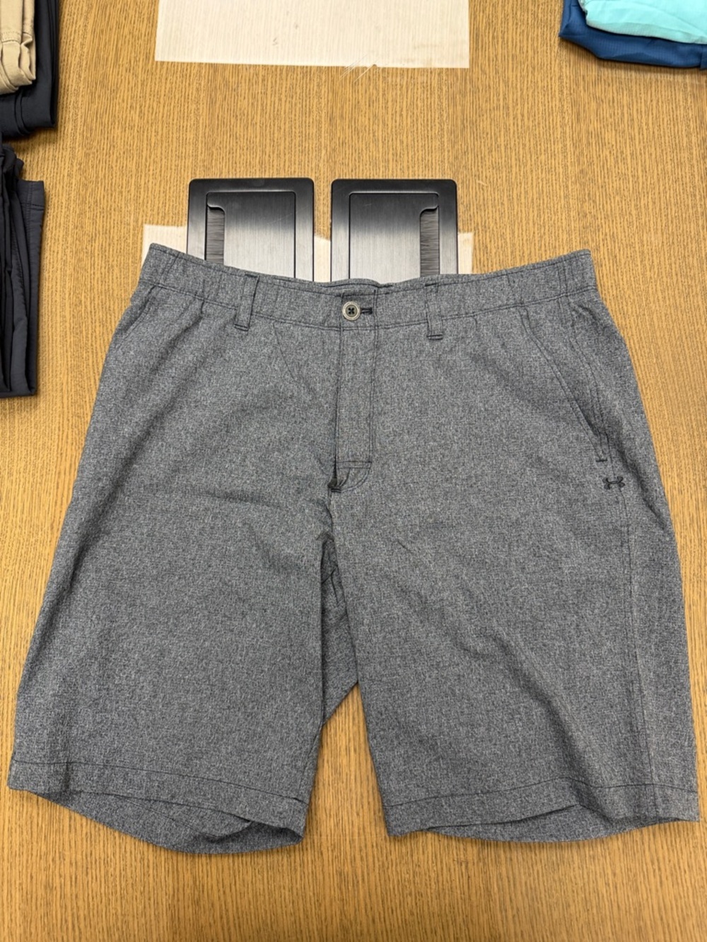 Under Armour Heather Gray Men's Performance Golf Shorts